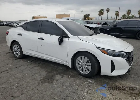 2024 Nissan Sentra S из США, поврежденный, VIN 3N1AB8BV3RY364571